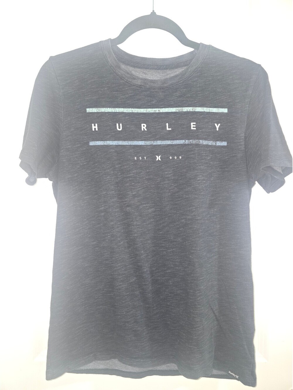Hurley Men's Black Crew Neck T-Shirt Size Small